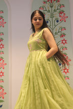 Sage Bloom Kota Dress