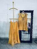 Haldhi sharara set