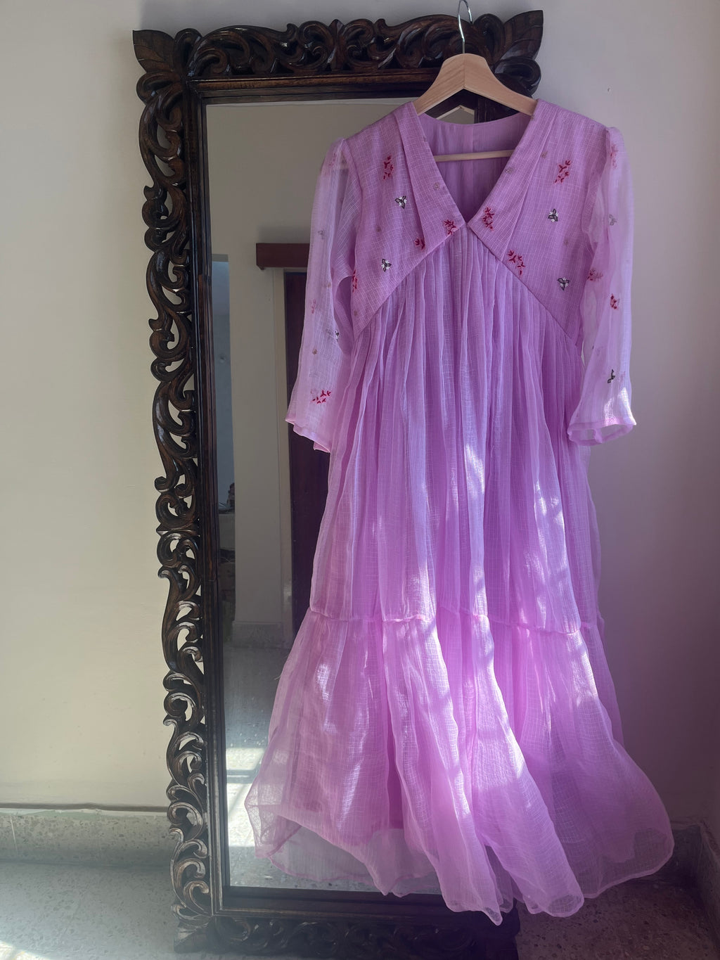 Lilac whisper dress