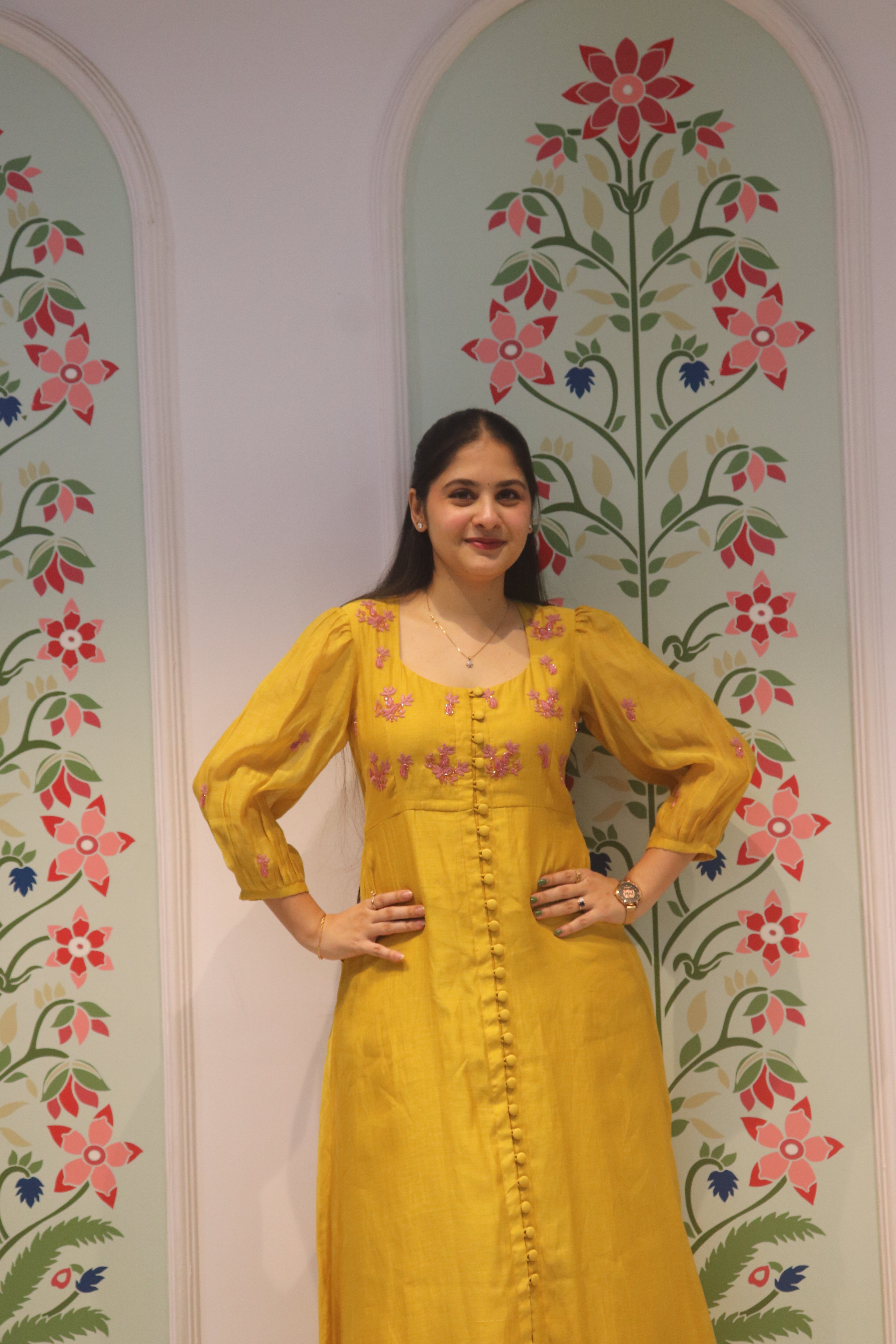 Mango paisley dress