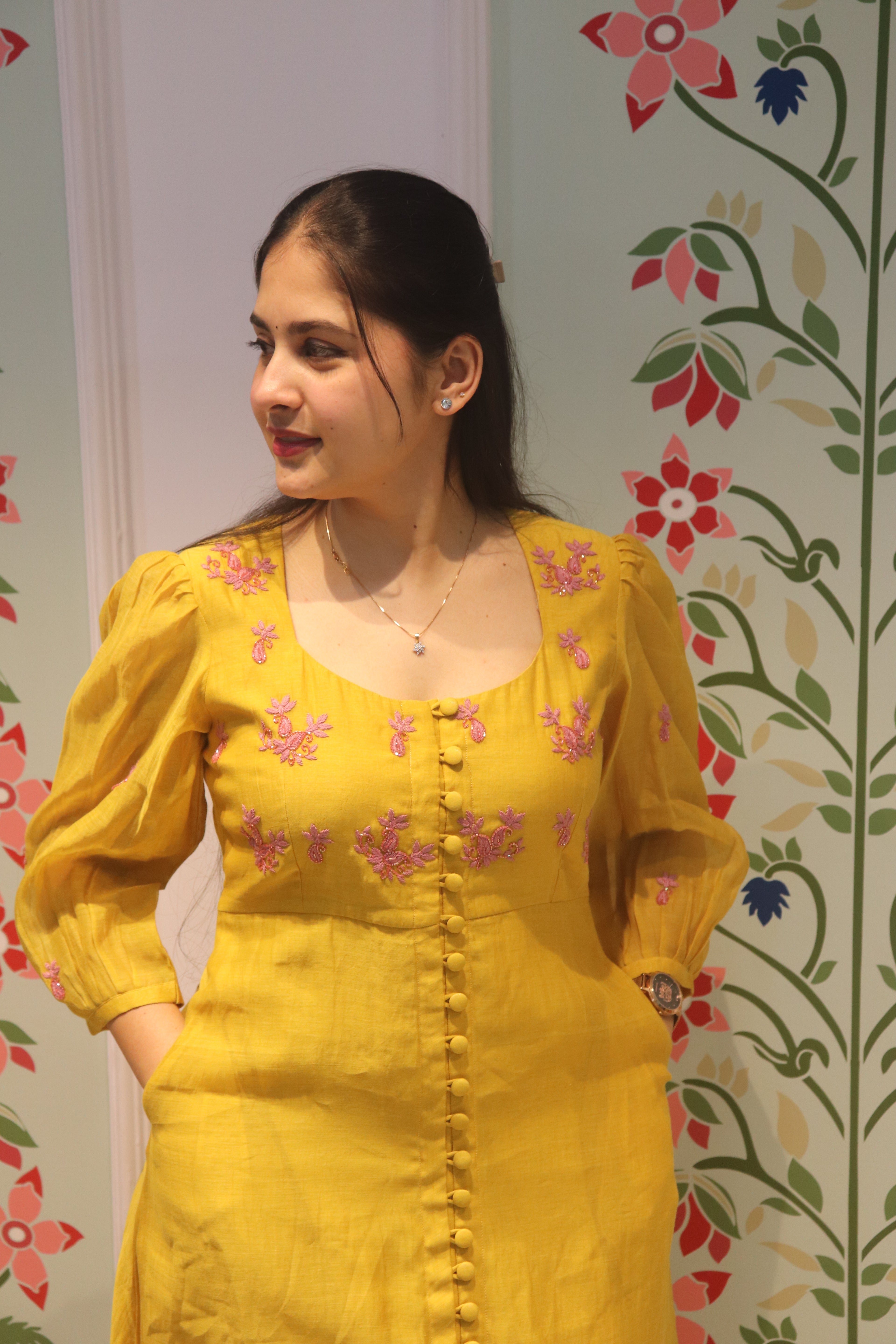 Mango paisley dress
