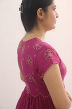 Siri chanderi dress