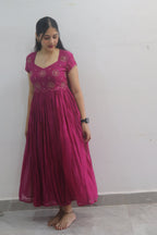 Siri chanderi dress