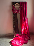 Rani chanderi saree
