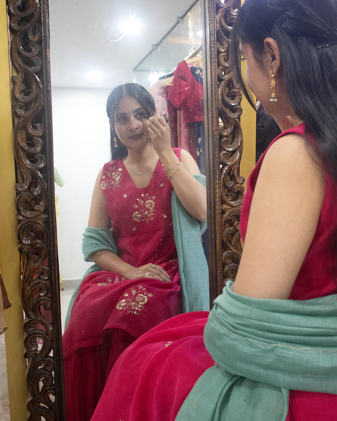 Meher Chanderi Suit Set