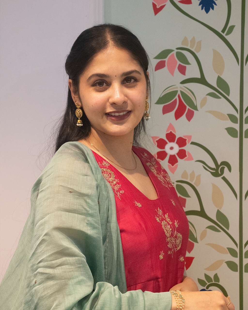 Meher Chanderi Suit Set