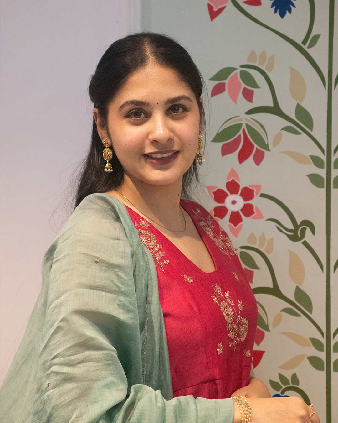 Meher Chanderi Suit Set