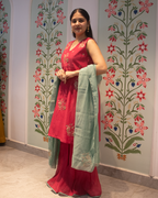 Meher Chanderi Suit Set