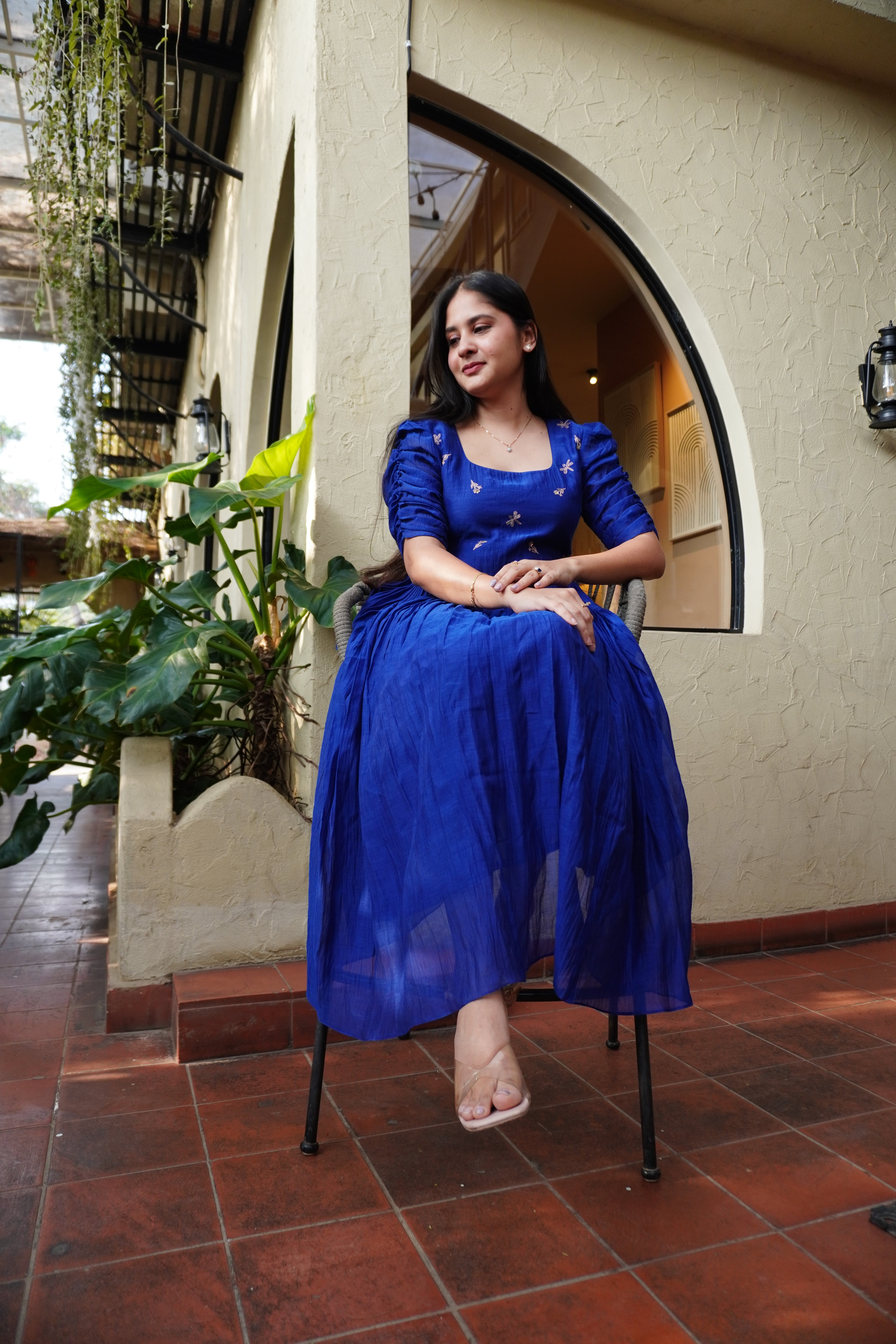 Devika chanderi dress