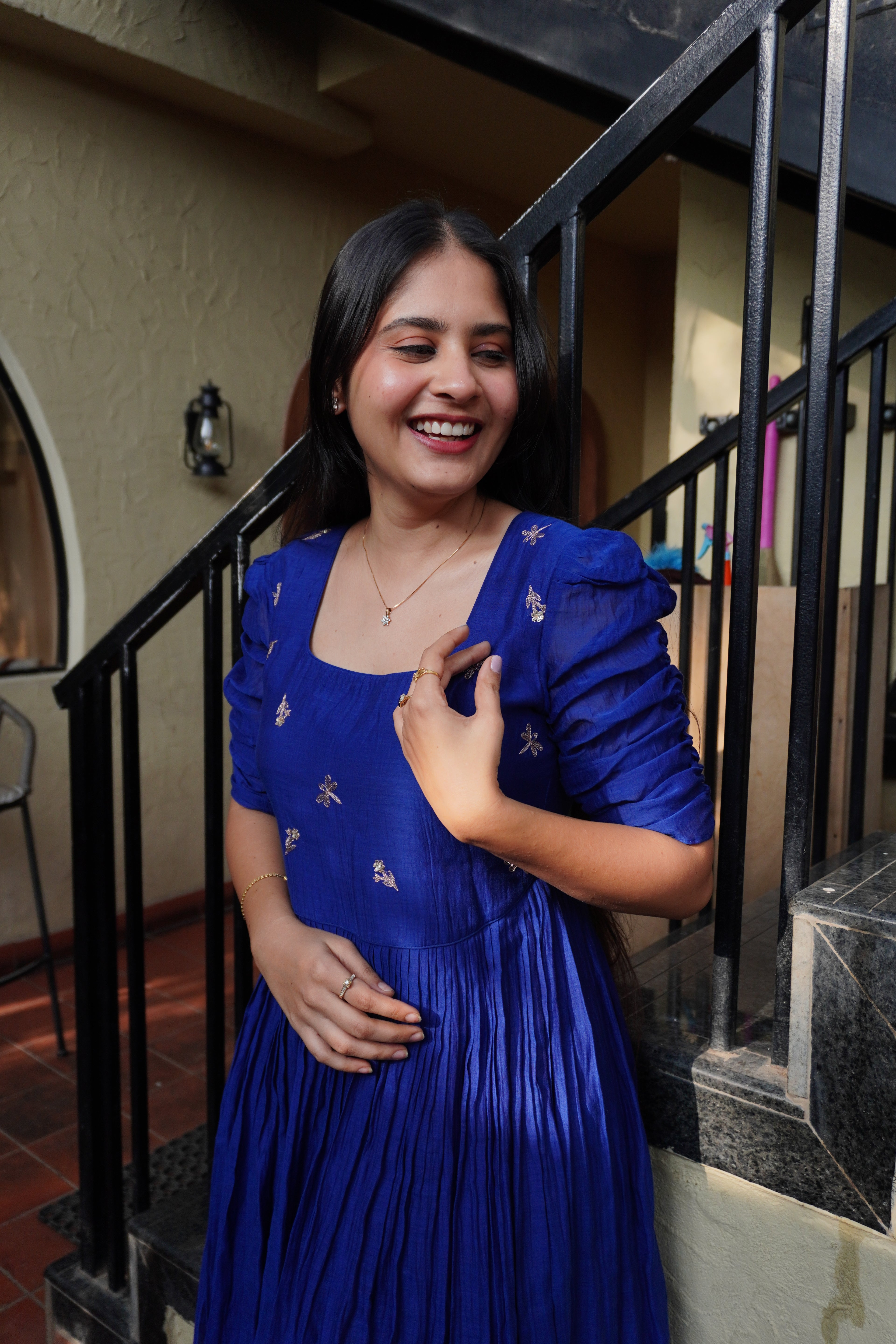 Devika chanderi dress