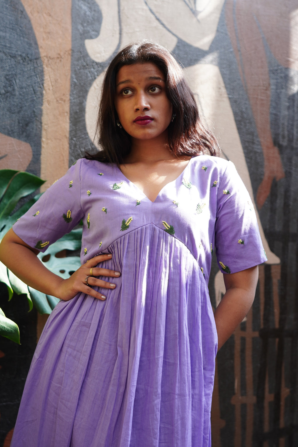 Lilac Lavender Dress