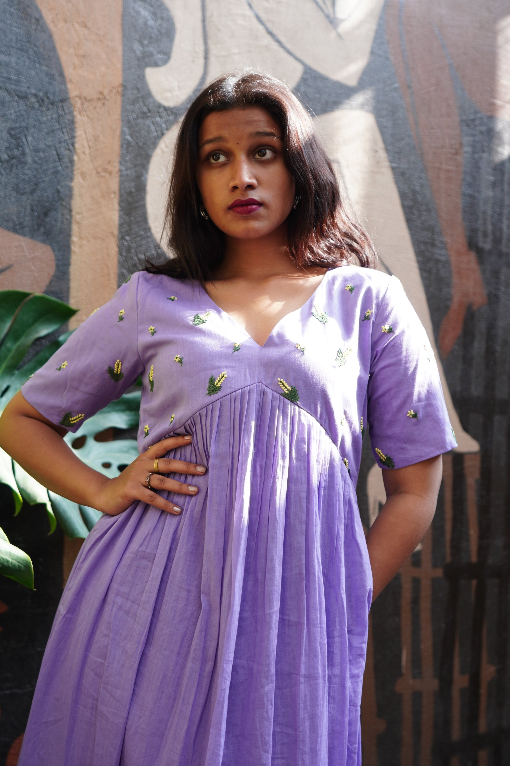 Lilac Lavender Dress