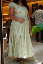 Myra Pistachio Dress