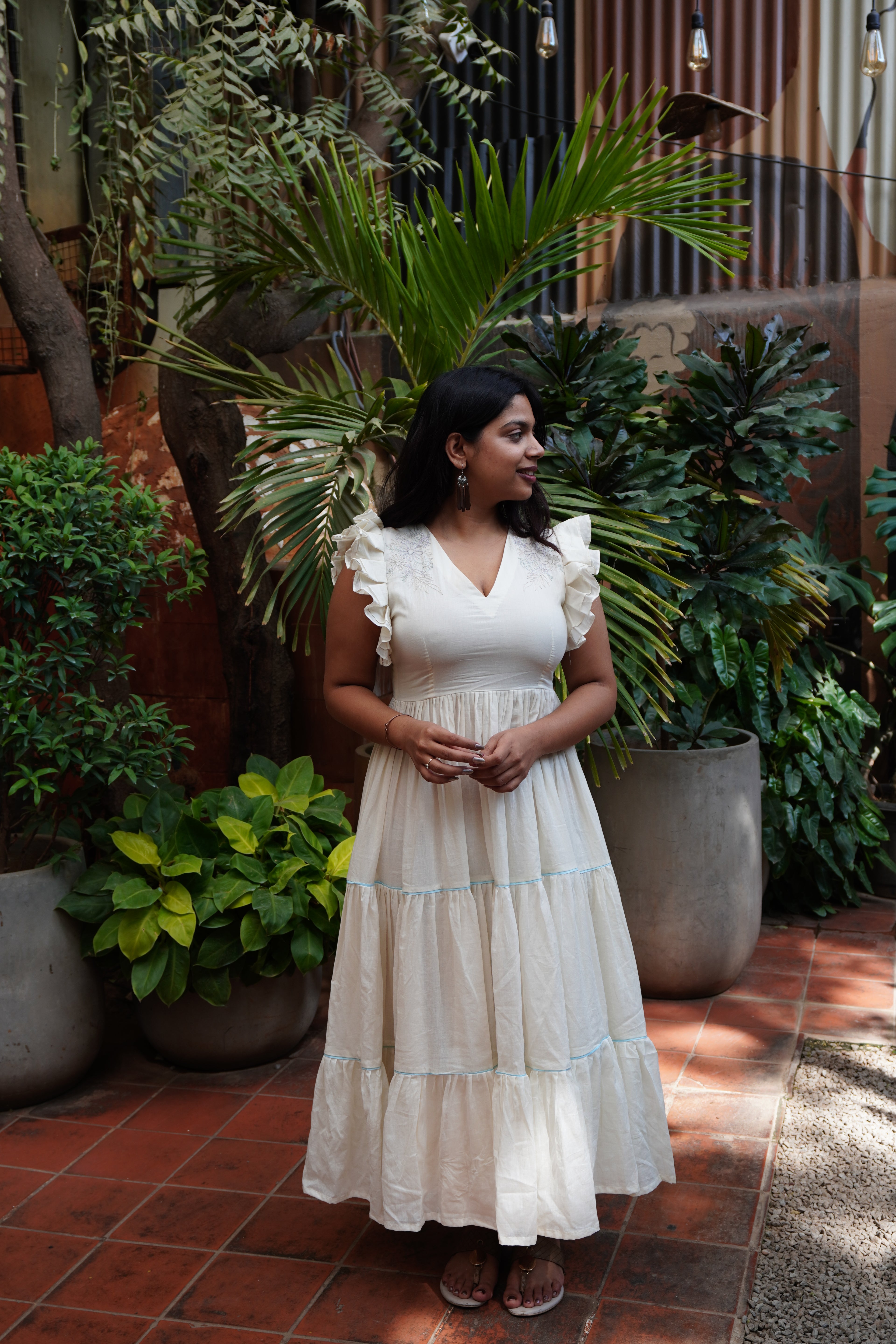 Ivory Bloom Dress
