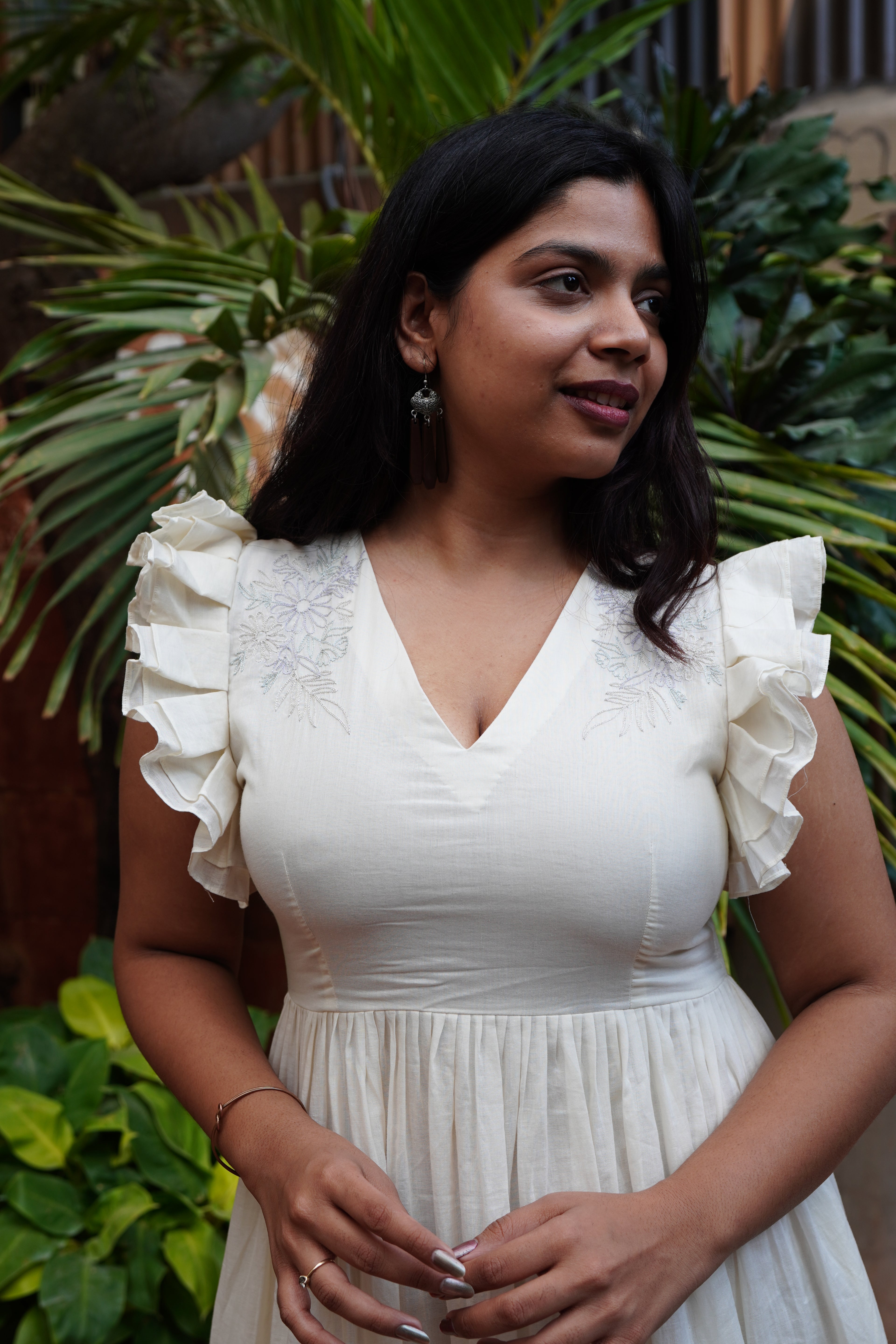 Ivory Bloom Dress