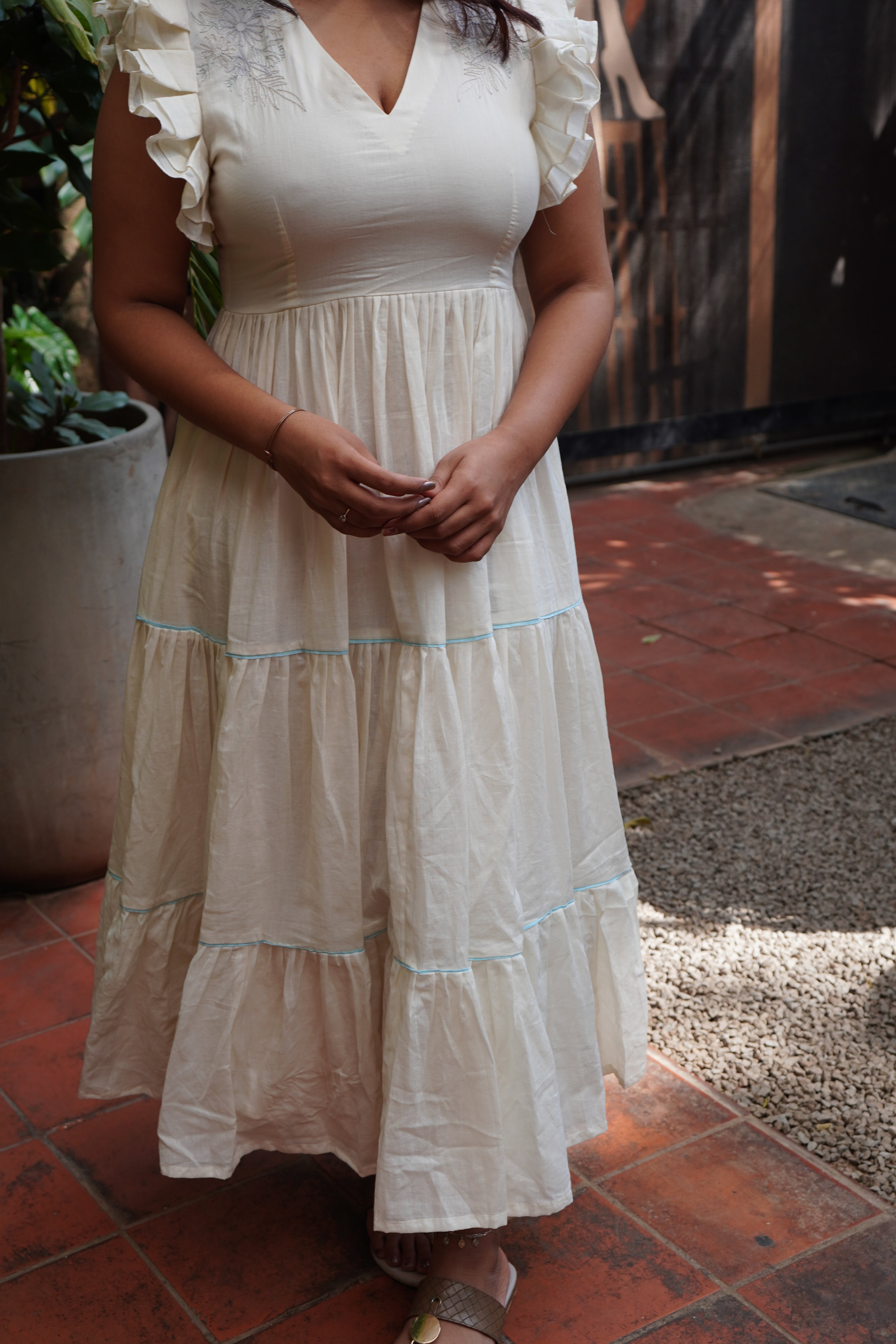 Ivory Bloom Dress