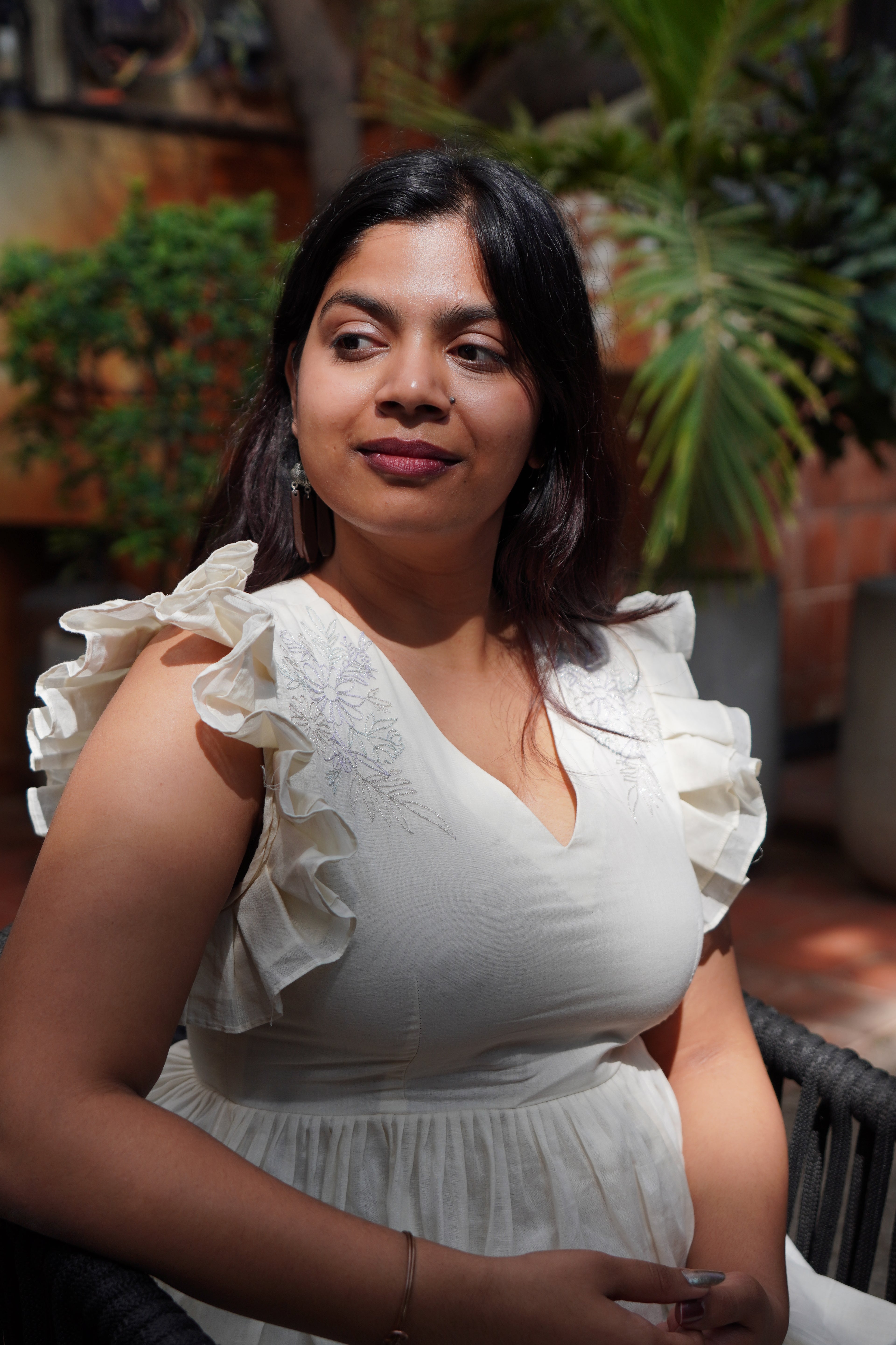 Ivory Bloom Dress