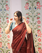 Tiger Lily Chanderi Saree