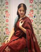 Tiger Lily Chanderi Saree