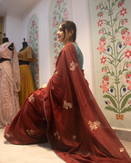 Tiger Lily Chanderi Saree