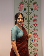 Tiger Lily Chanderi Saree