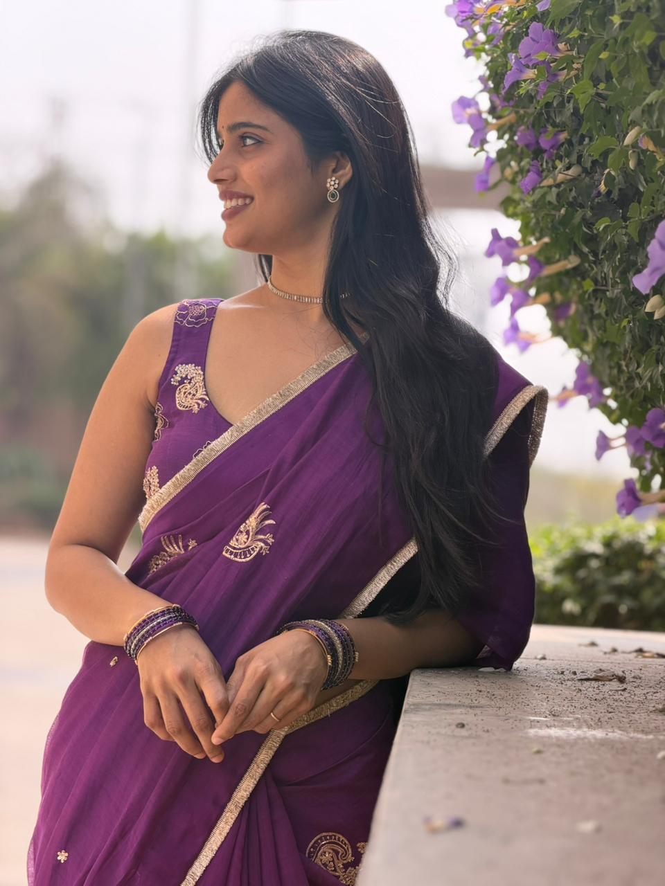 Mayuri chanderi saree