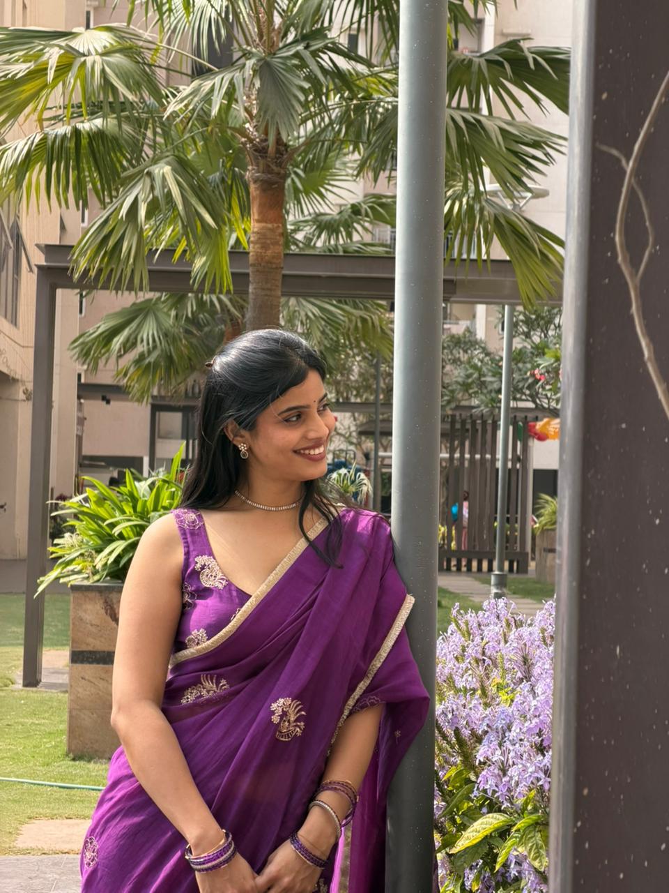 Nakshi Chanderi Saree.