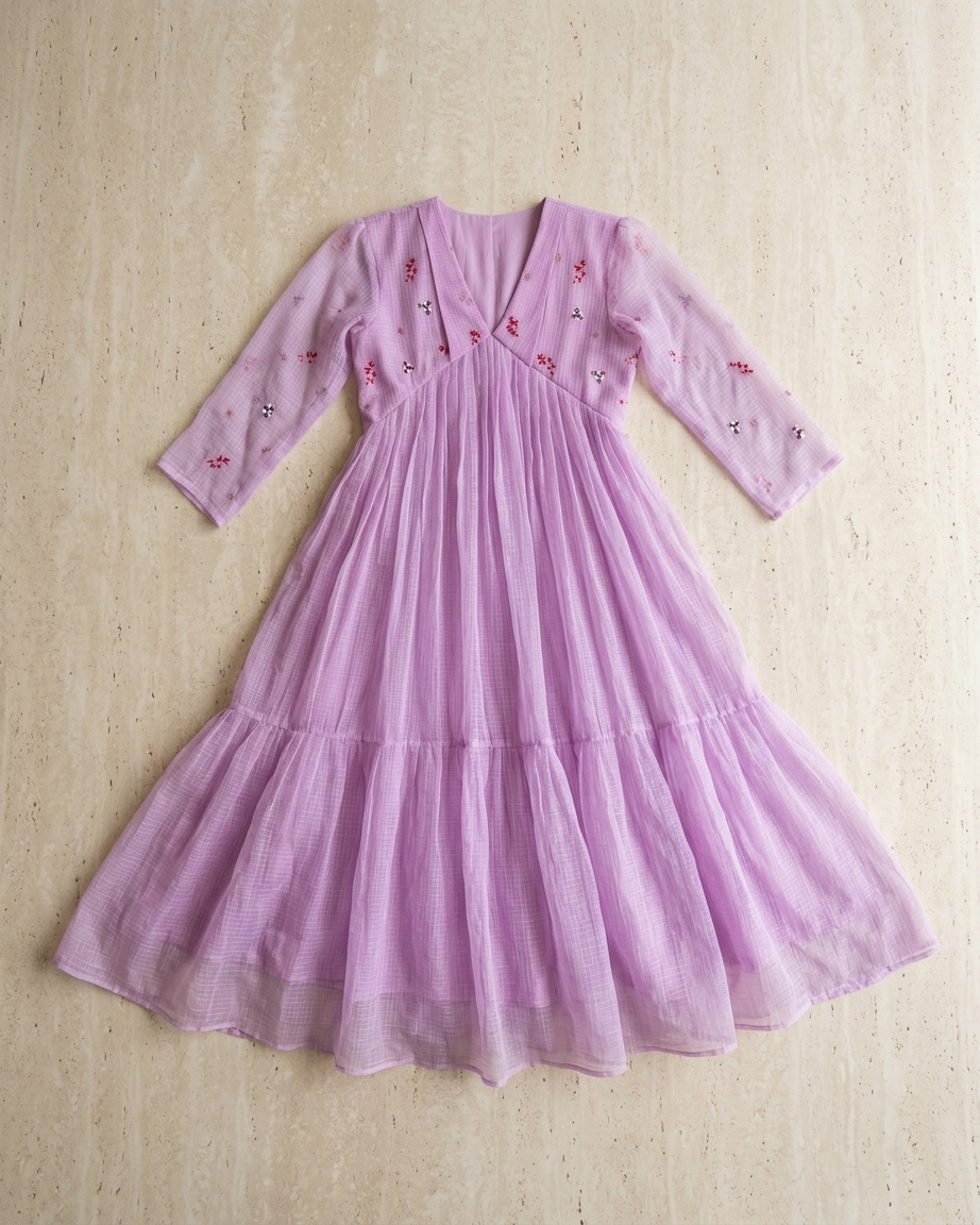 Lilac whisper dress