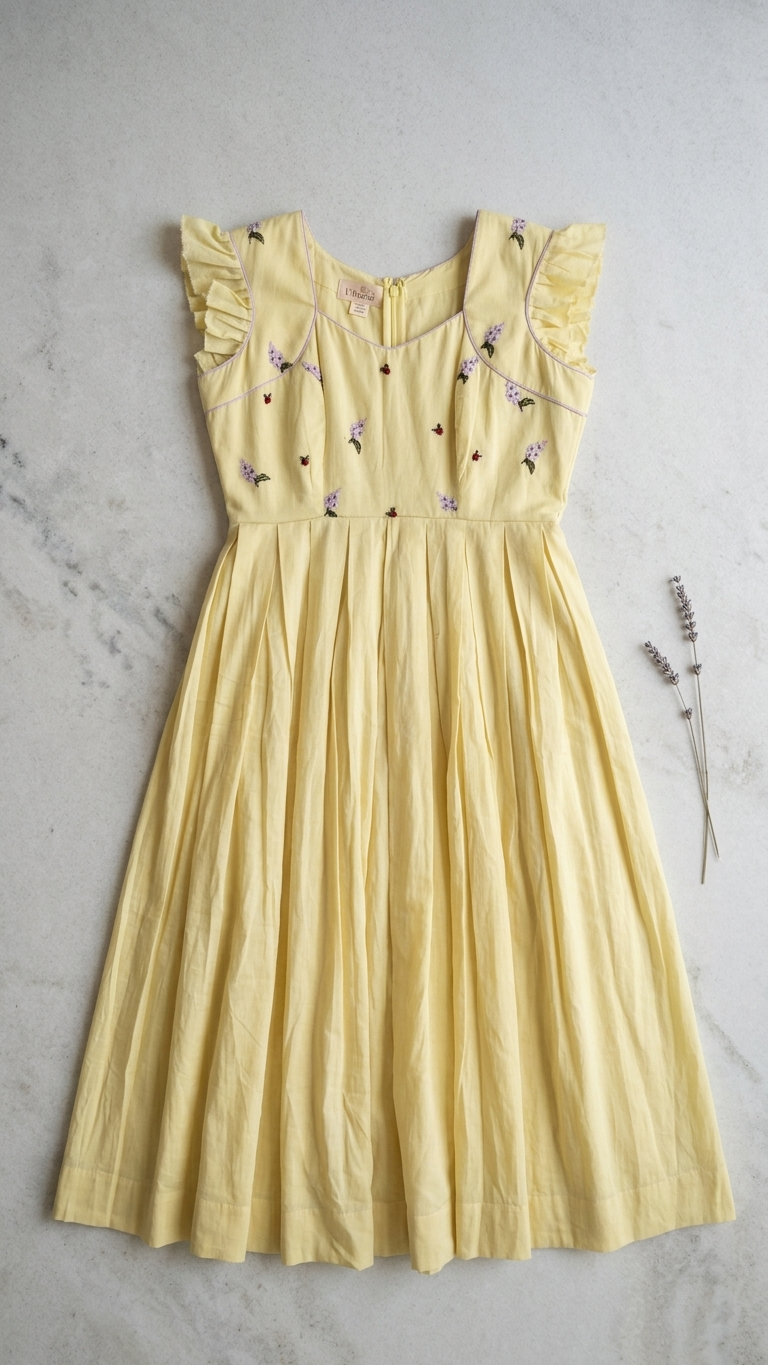 Lemon pie dress