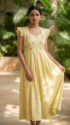 Lemon pie dress